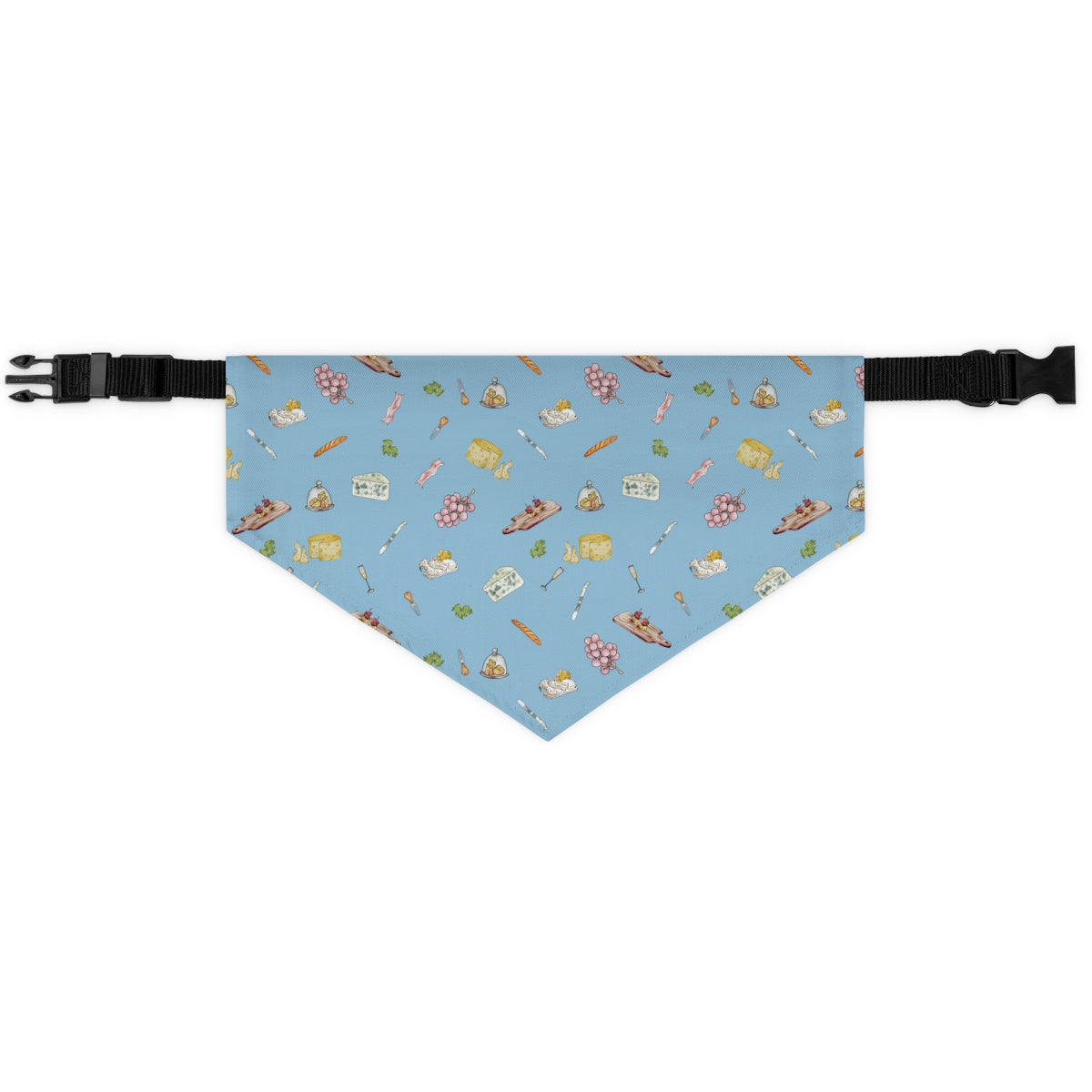 Cheese & Charcuterie Dog Bandana