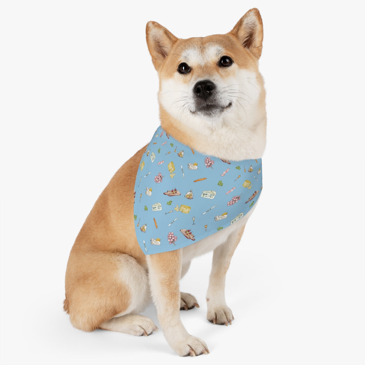 Cheese & Charcuterie Dog Bandana